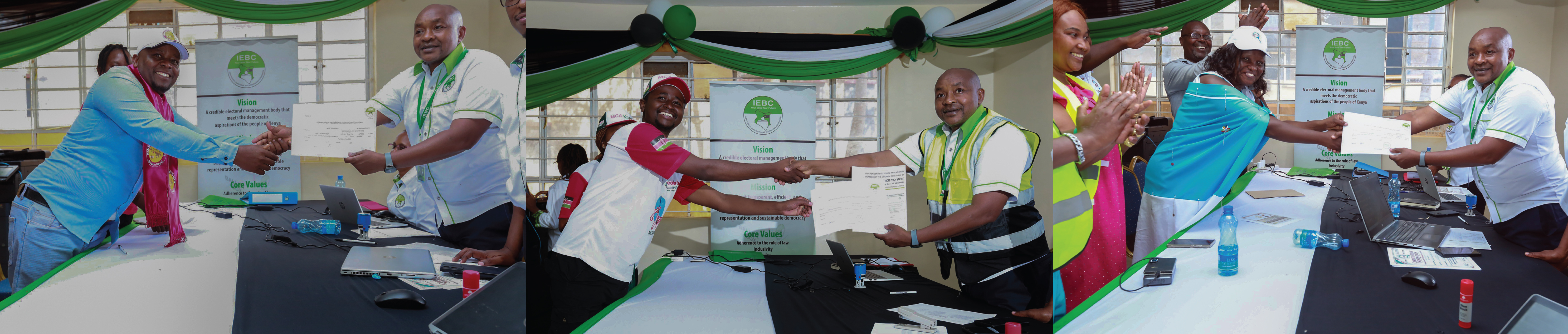 IEBC Clears Three Candidates on First Day of Clearance for Migwani County Assembly Ward by-election